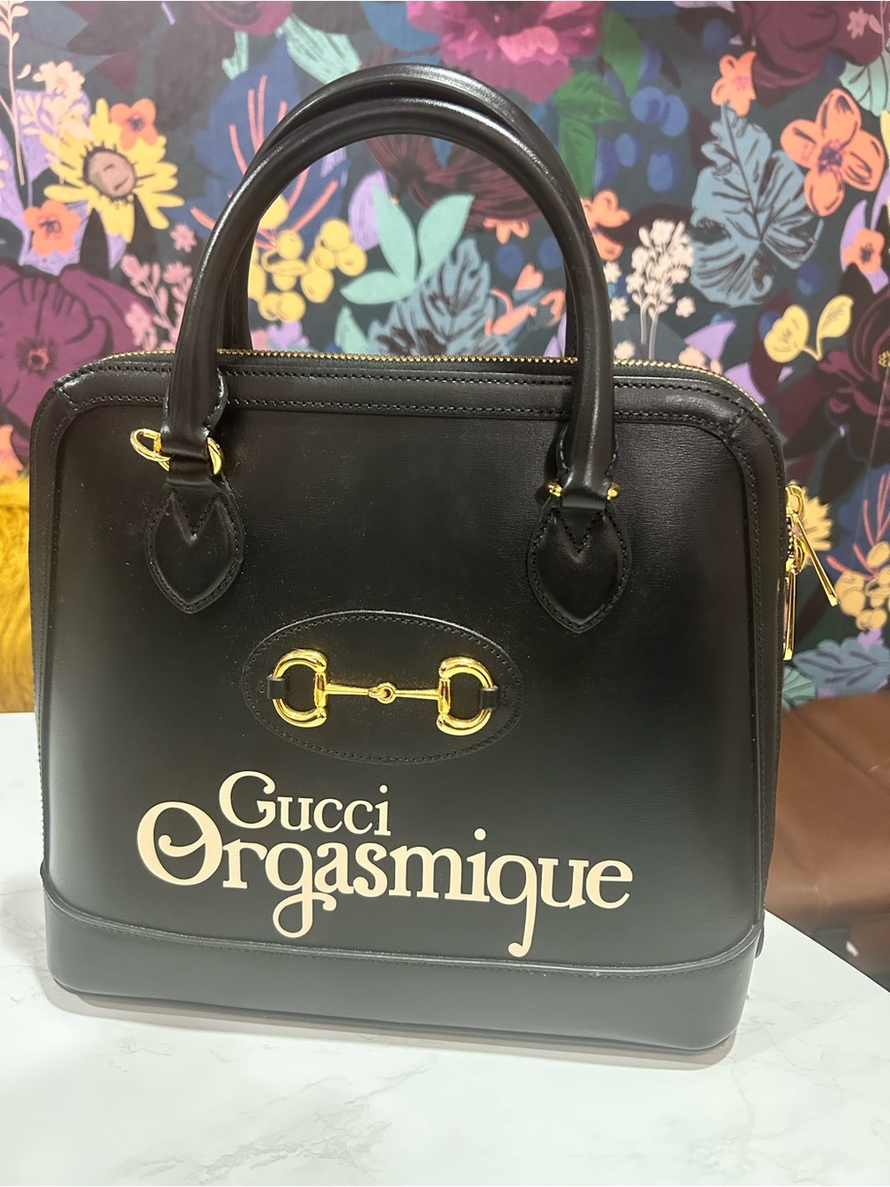 Gucci Calfskin Orgasmique Horsebit 1955 Duffle Bag